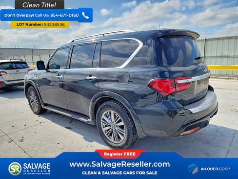 Used 2020 INFINITI QX80 Luxe w/ Proassist Package RWD image 3