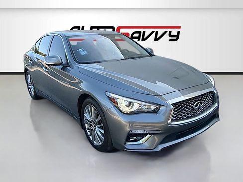 Used 2023 INFINITI Q50 Luxe w/ Cargo Package RWD image 1