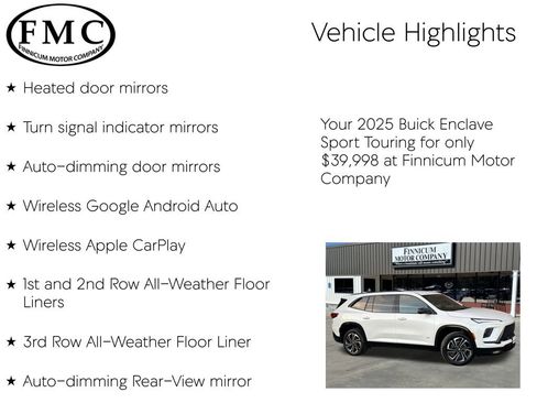 Used 2025 Buick Enclave Sport Touring w/ LPO, Floor Liner Package image 26