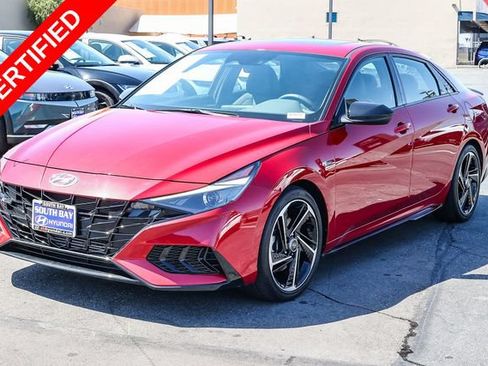 Certified 2023 Hyundai Elantra N Line FWD image 3