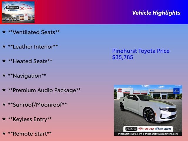 Used 2023 Chevrolet Camaro LT RWD image 31