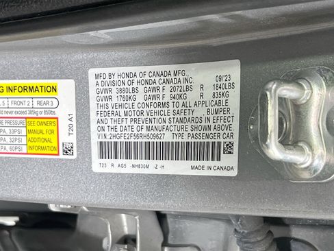Used 2024 Honda Civic Sport image 29
