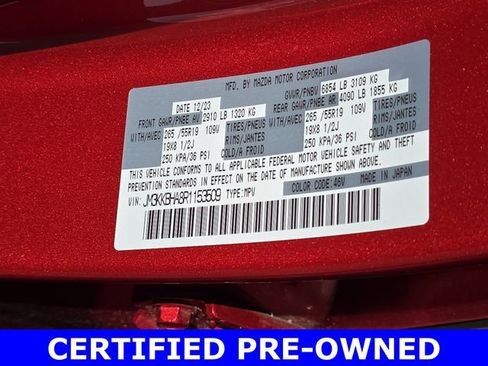 Certified 2024 MAZDA CX-90 Plug-In Hybrid w/ Preferred image 37