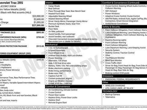 Used 2024 Chevrolet Trax RS w/ Sunroof Package image 35