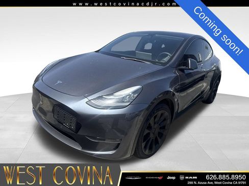 Used 2021 Tesla Model Y Long Range AWD/4WD image 3