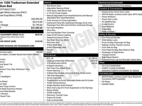 Used 2014 RAM 1500 Tradesman w/ Popular Equipment Group AWD/4WD image 8
