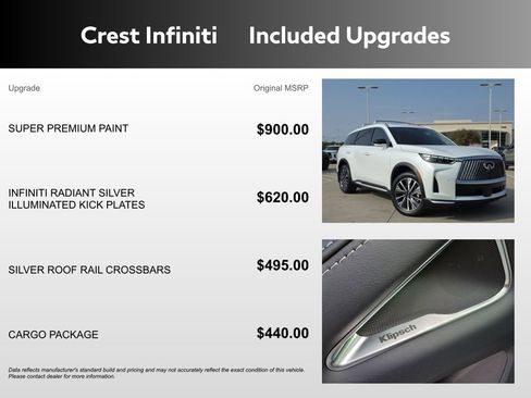 Certified 2026 INFINITI QX60 Luxe w/ Cargo Package image 5