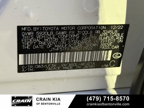 Used 2023 Lexus LS 500 F Sport w/ Cold Weather Package (CK) image 31