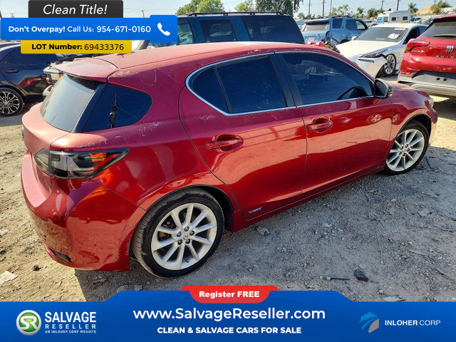 Used 2011 Lexus CT 200h Premium w/ Premium Audio Pkg FWD image 4