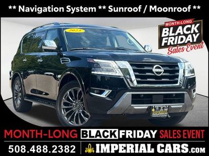 Used 2023 Nissan Armada Platinum w/ Captain's Chairs Package
