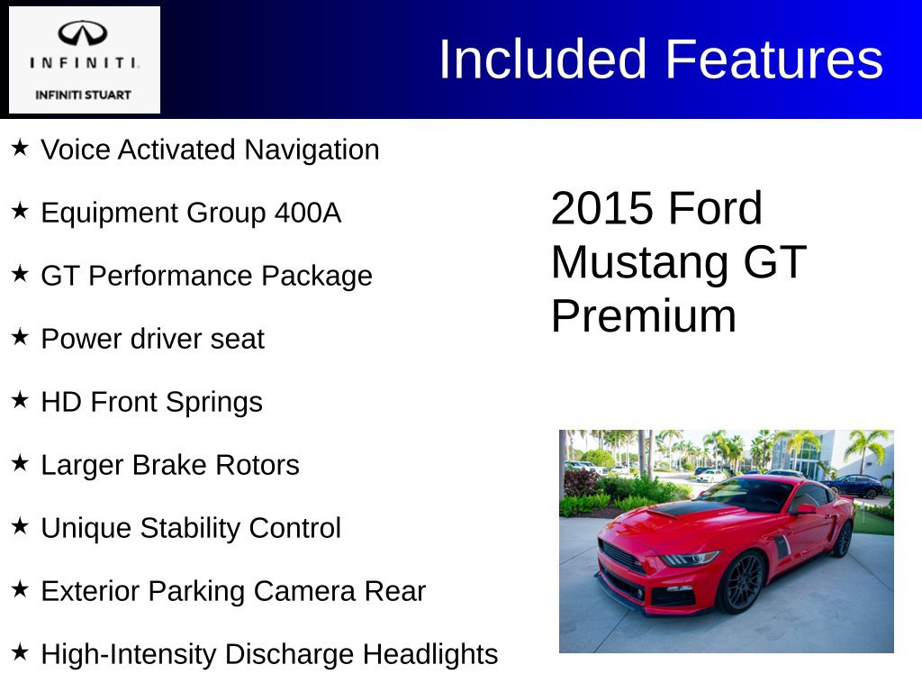 Used 2015 Ford Mustang GT RWD image 3