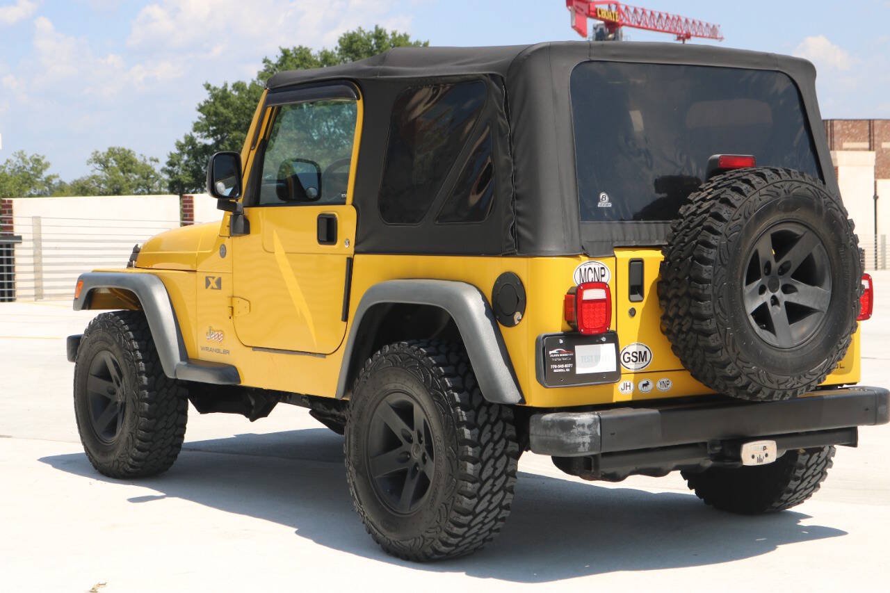 Used 2004 Jeep Wrangler X w/ Convenience Group AWD/4WD image 57