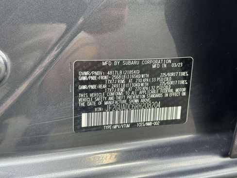 Used 2024 Subaru Crosstrek 2.0i Premium AWD/4WD image 14