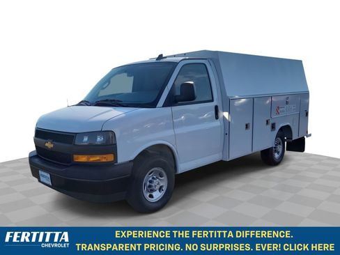 New 2025 Chevrolet Express 3500 w/ Power Convenience Package RWD image 1