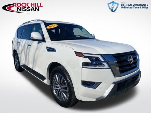 Used 2024 Nissan Armada SL w/ Captain's Chairs Package image 1