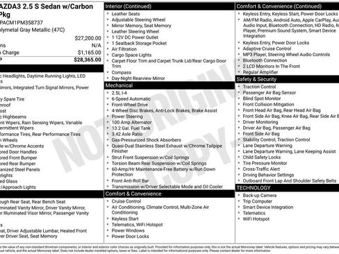 Used 2023 MAZDA MAZDA3 s image 6