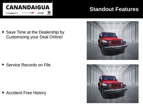 Used 2017 Jeep Wrangler Unlimited Sport w/ Quick Order Package 24S AWD/4WD image 3