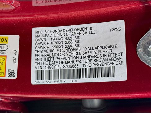 New 2025 Honda Accord LX image 36