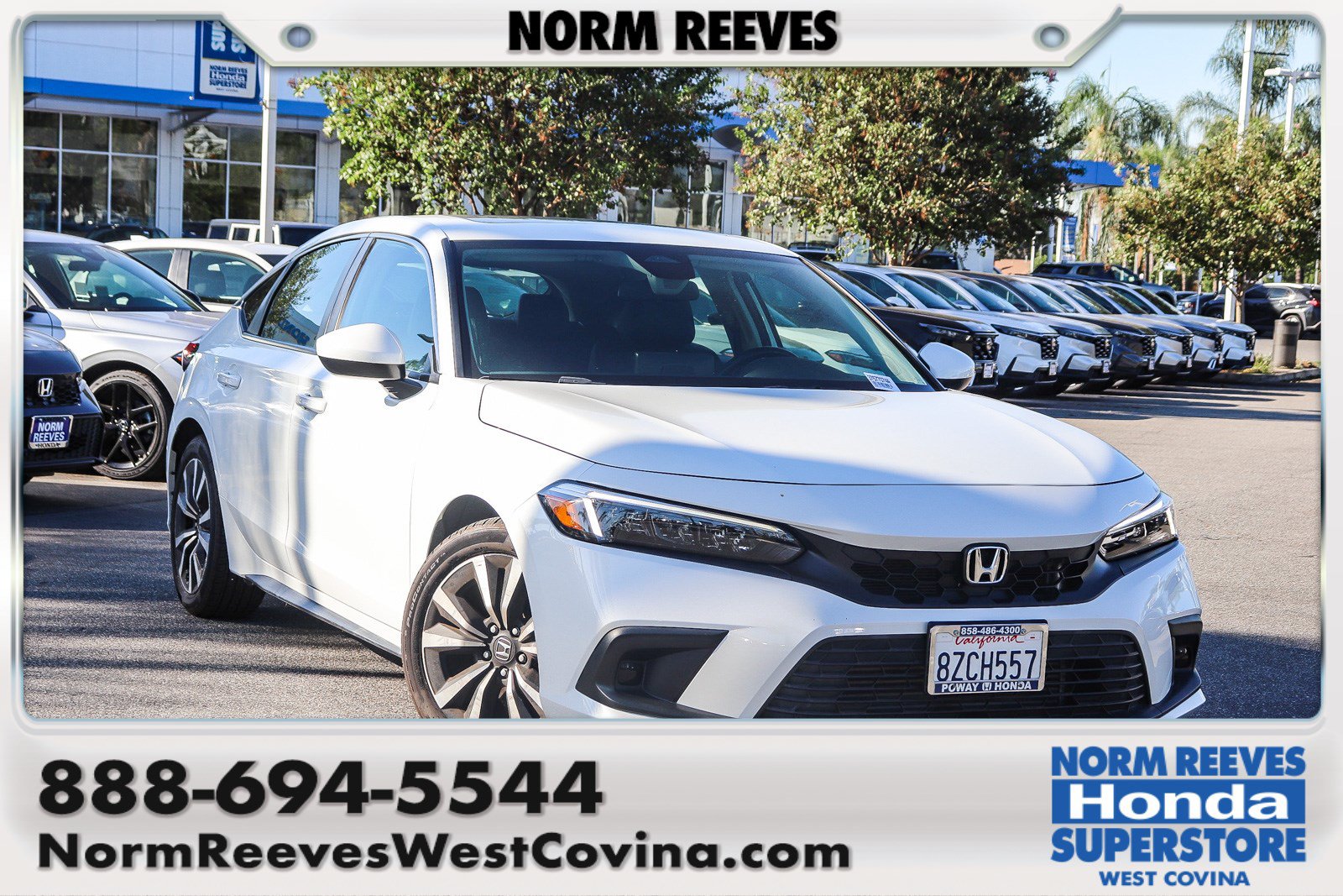 Used 2022 Honda Civic EX-L image 1
