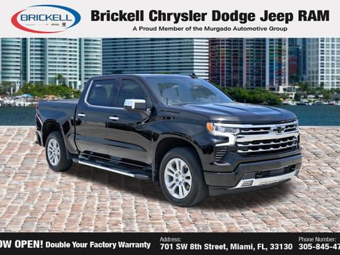 Used 2024 Chevrolet Silverado 1500 LTZ w/ LPO, Dark Essentials Package RWD image 3