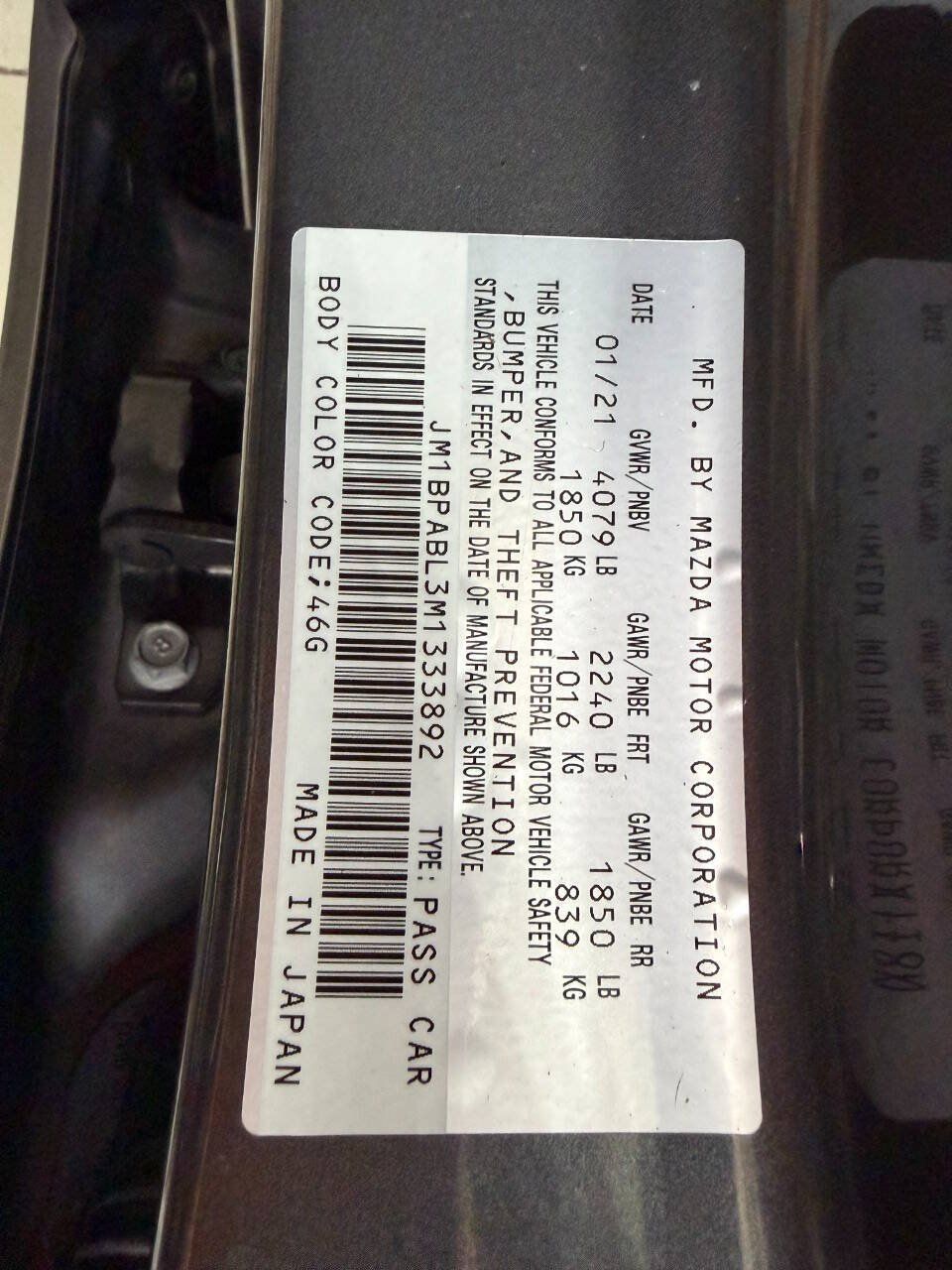 Used 2021 MAZDA MAZDA3 s FWD image 30