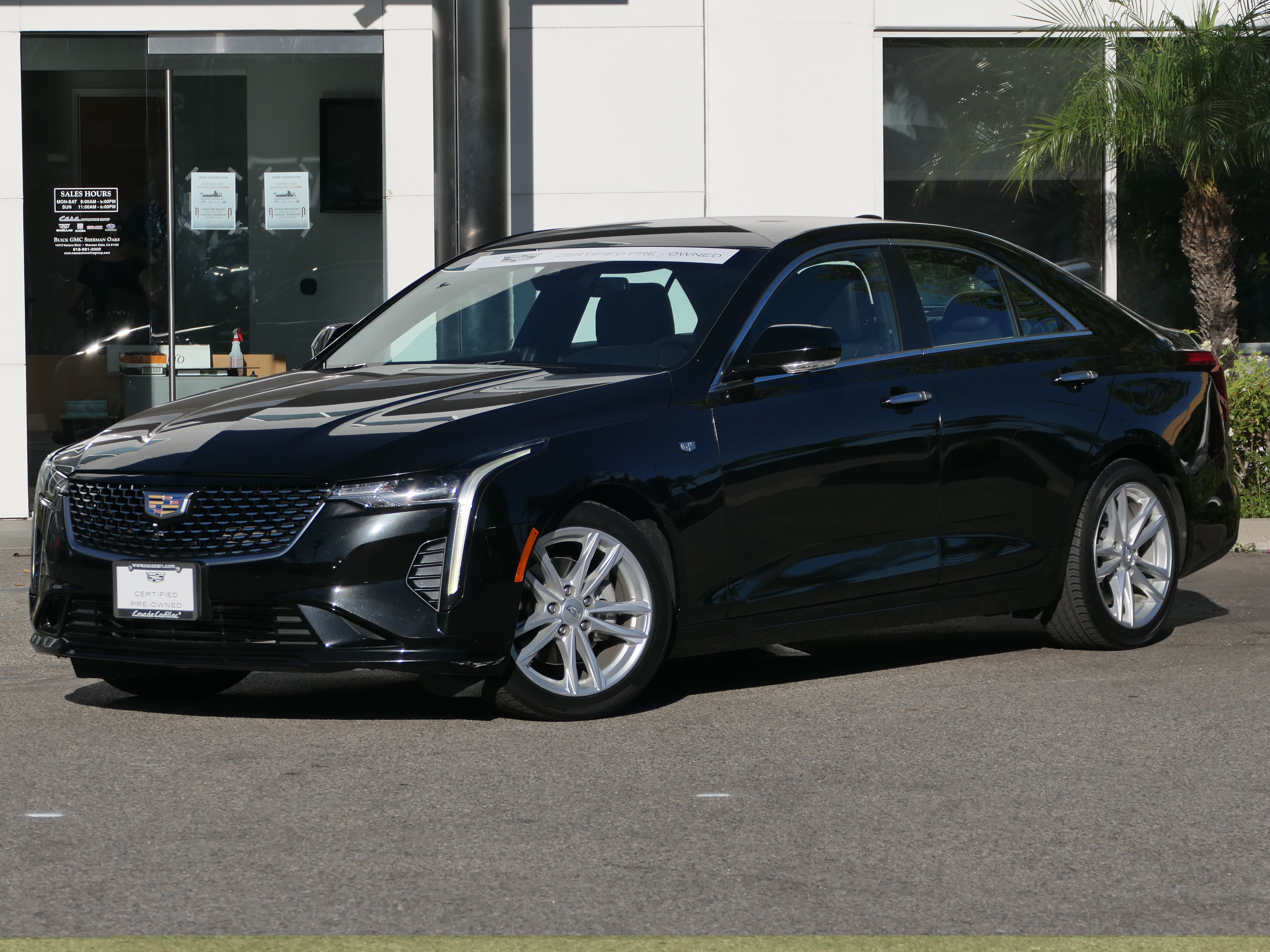 Certified 2024 Cadillac CT4 Luxury w/ Cold Weather Package RWD image 1