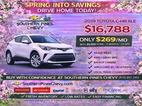 Used 2019 Toyota C-HR XLE image 2