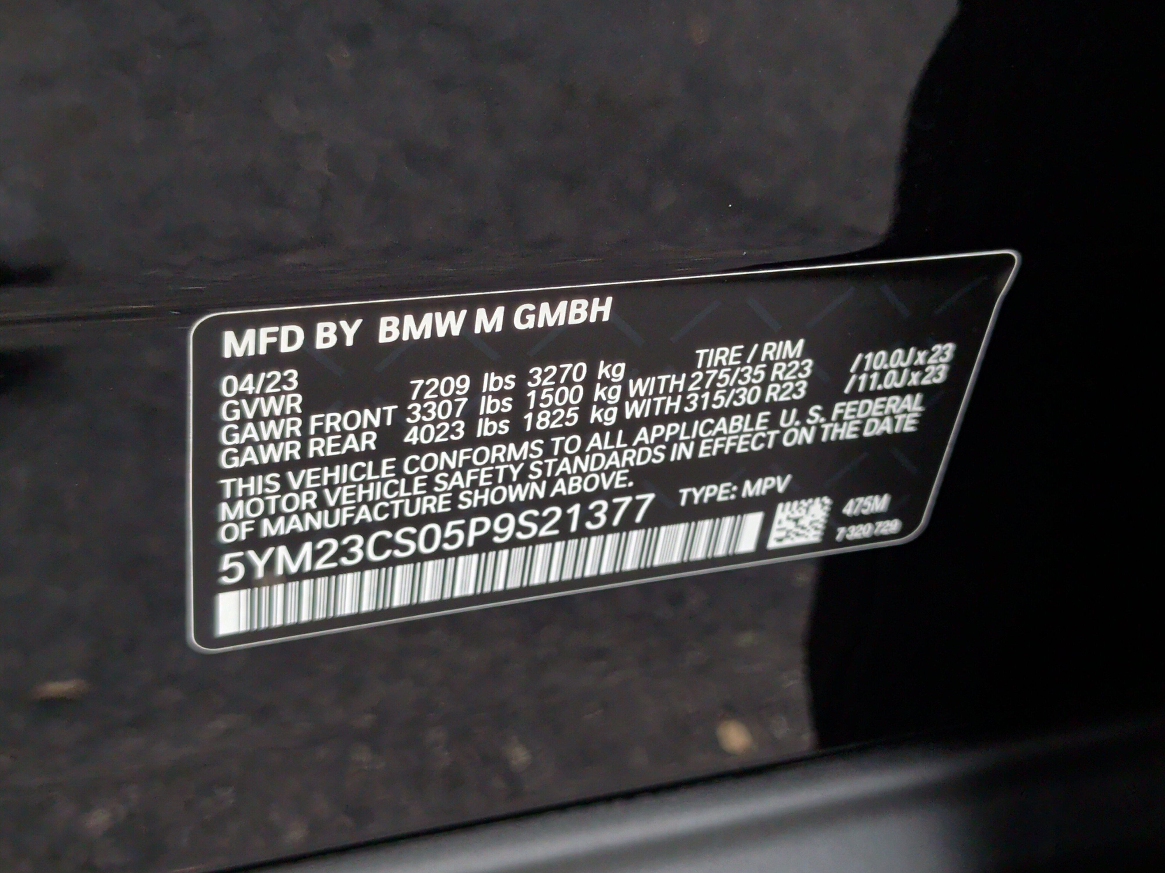 Used 2023 BMW XM AWD/4WD image 41