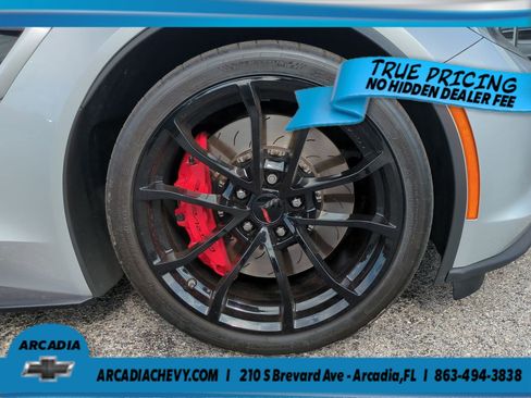 Used 2019 Chevrolet Corvette Grand Sport w/ Carbon Flash Badge Package RWD image 11