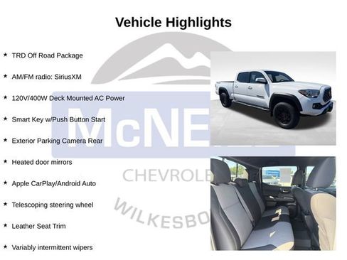 Used 2022 Toyota Tacoma TRD Off-Road w/ Technology Package AWD/4WD image 10