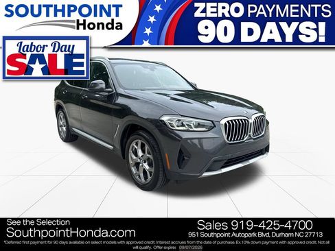 Used 2022 BMW X3 xDrive30i AWD/4WD image 1