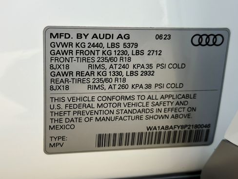 Used 2023 Audi Q5 2.0T Premium w/ Convenience Package AWD/4WD image 27