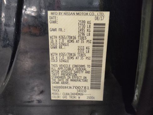 Used 2018 Nissan Frontier SV image 33