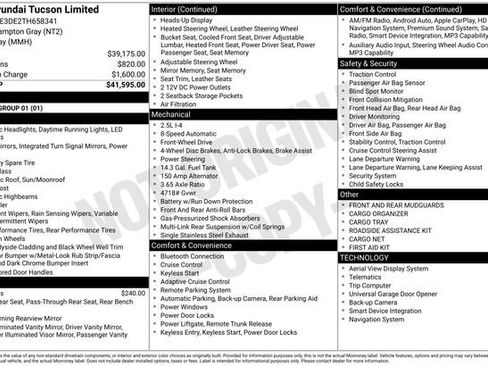 New 2026 Hyundai Tucson Limited image 35