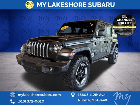 Used 2019 Jeep Wrangler Unlimited Sport AWD/4WD image 3