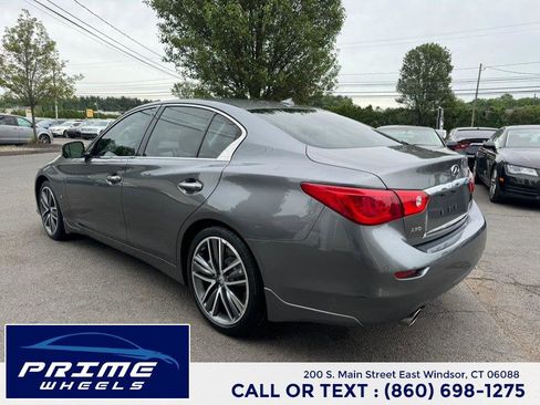 Used 2014 INFINITI Q50 AWD w/ Deluxe Touring Package image 5