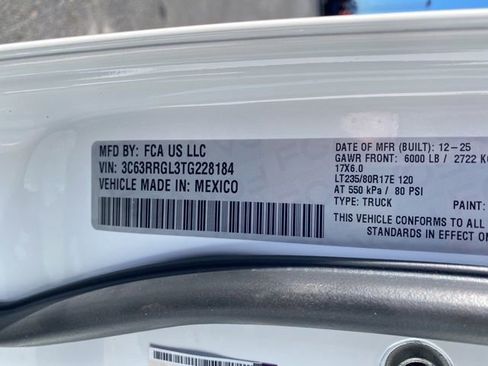 New 2026 RAM 3500 Tradesman w/ Chrome Appearance Group A image 44