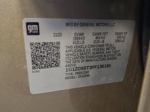 Used 2023 Chevrolet Malibu LT w/ Driver Confidence Package FWD image 33