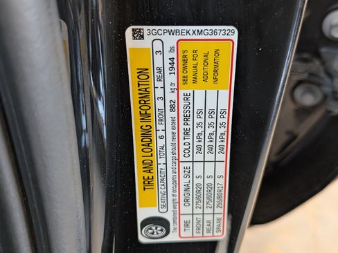 Used 2021 Chevrolet Silverado 1500 Custom image 35