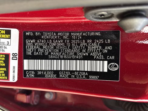 Used 2025 Lexus ES 350 w/ Premium Package image 35