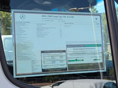 New 2026 Mercedes-Benz Sprinter 2500 image 11