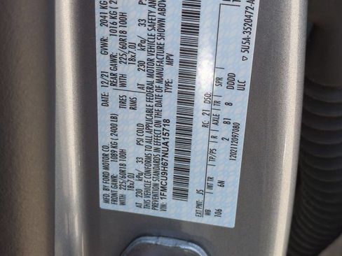 Used 2022 Ford Escape SEL w/ Technology Package AWD/4WD image 32
