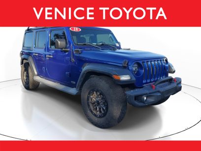 Used 2018 Jeep Wrangler Unlimited Sport