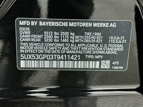 New 2026 BMW X3 xDrive30 w/ Premium Package image 24