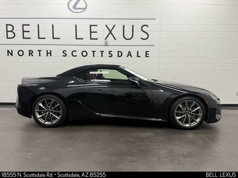 Certified 2021 Lexus LC 500 Convertible w/ Touring Package RWD image 3