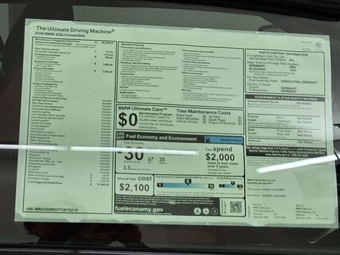 New 2026 BMW 430i Convertible w/ M Sport Package image 32