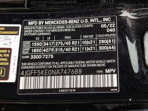Certified 2022 Mercedes-Benz GLS 450 4MATIC image 25