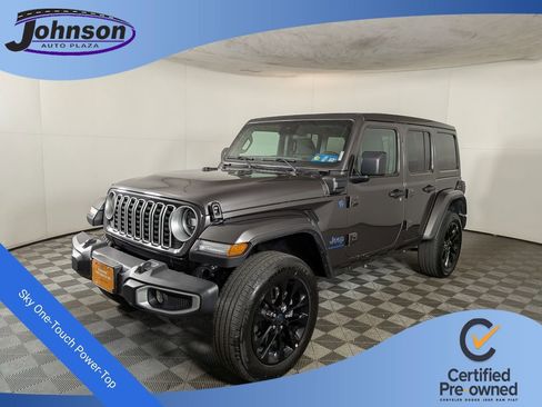 Certified 2025 Jeep Wrangler Unlimited Sahara w/ Safety Group image 1