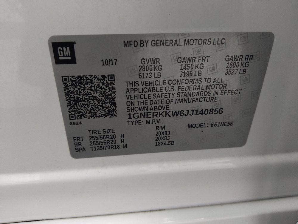 Used 2018 Chevrolet Traverse Premier w/ Driver Confidence II Package FWD image 33