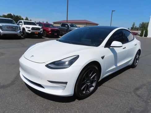 Used 2021 Tesla Model 3 Long Range AWD/4WD image 3